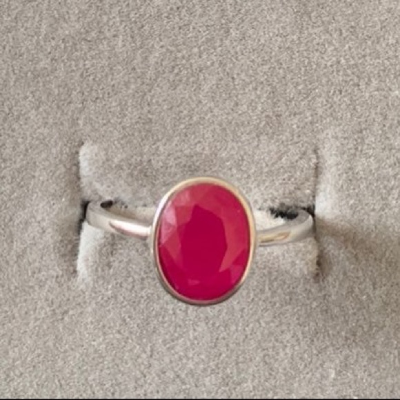 2CT Natural Burma Ruby Ring - Picture 6 of 13